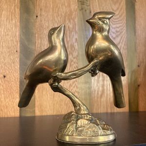 Solid brass birds